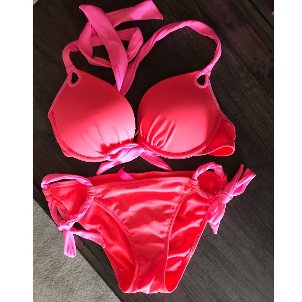 Neon Pink/Orange Victoria’s Secret Bikini